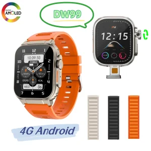 Smartwatch Android 180° Rotating camera